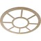 Ekena Millwork Grace Wood Fretwork Pierced Ceiling Medallion, Birch, 38"OD x 13 3/4"ID x 1/4"T CMWP38X0250GRBI - alternate 3